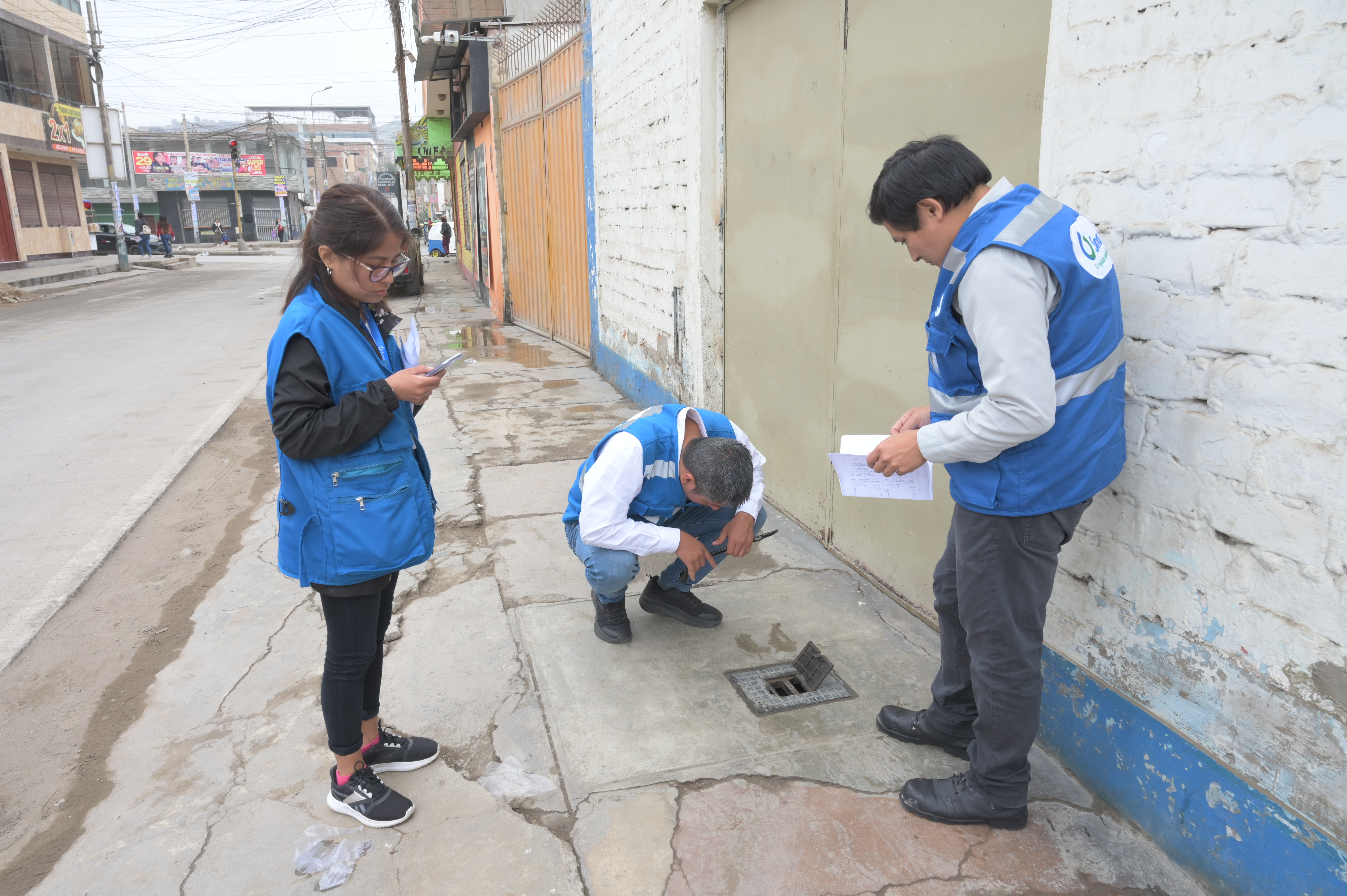 Sunass supervisó restablecimiento del servicio de agua