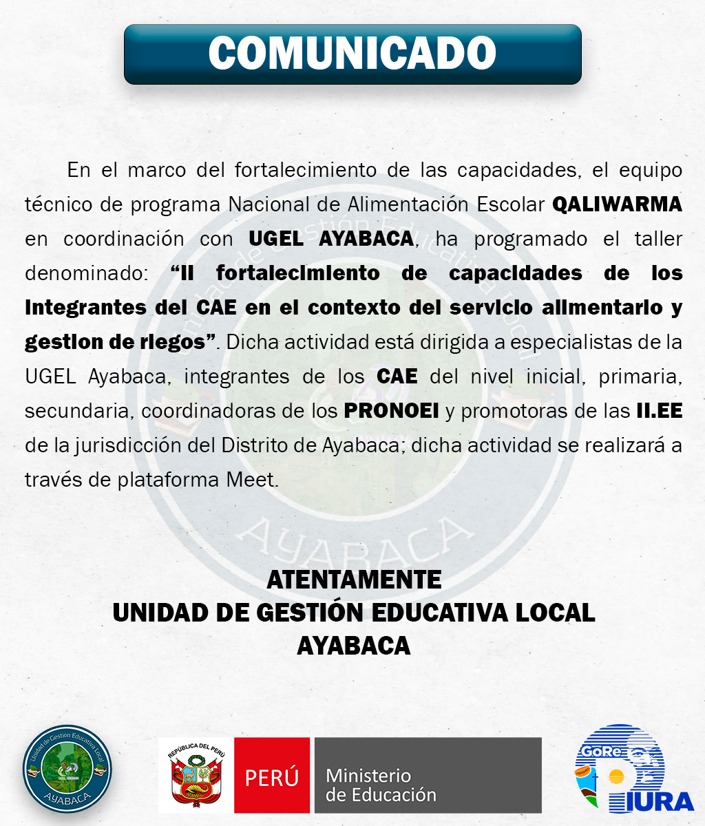 Capacitación