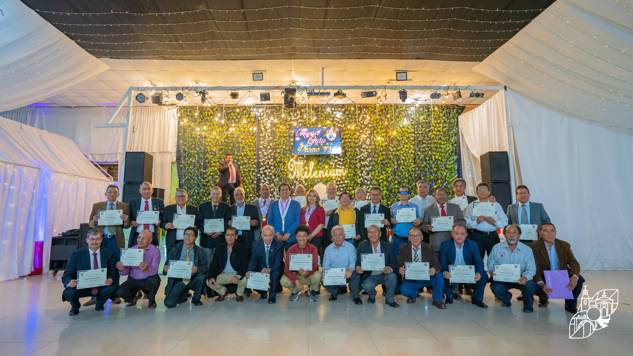 “MPA: Emotiva Ceremonia De Reconocimiento A La Promoción 1973 Del Colegio Miguel Grau En Sus Bodas De Oro”