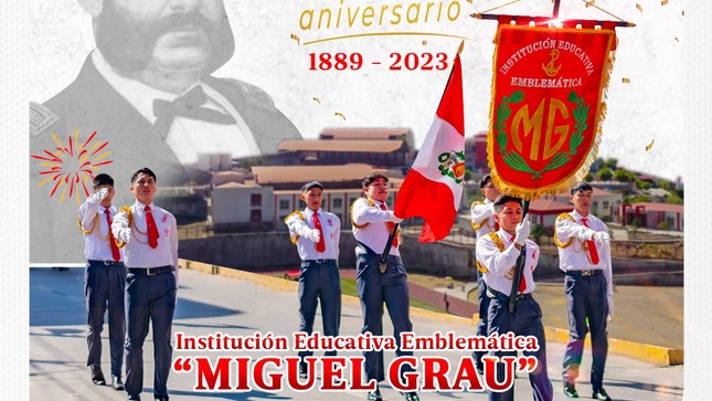 “MPA: Celebra El 134° Aniversario Del Colegio “MIGUEL GRAU”