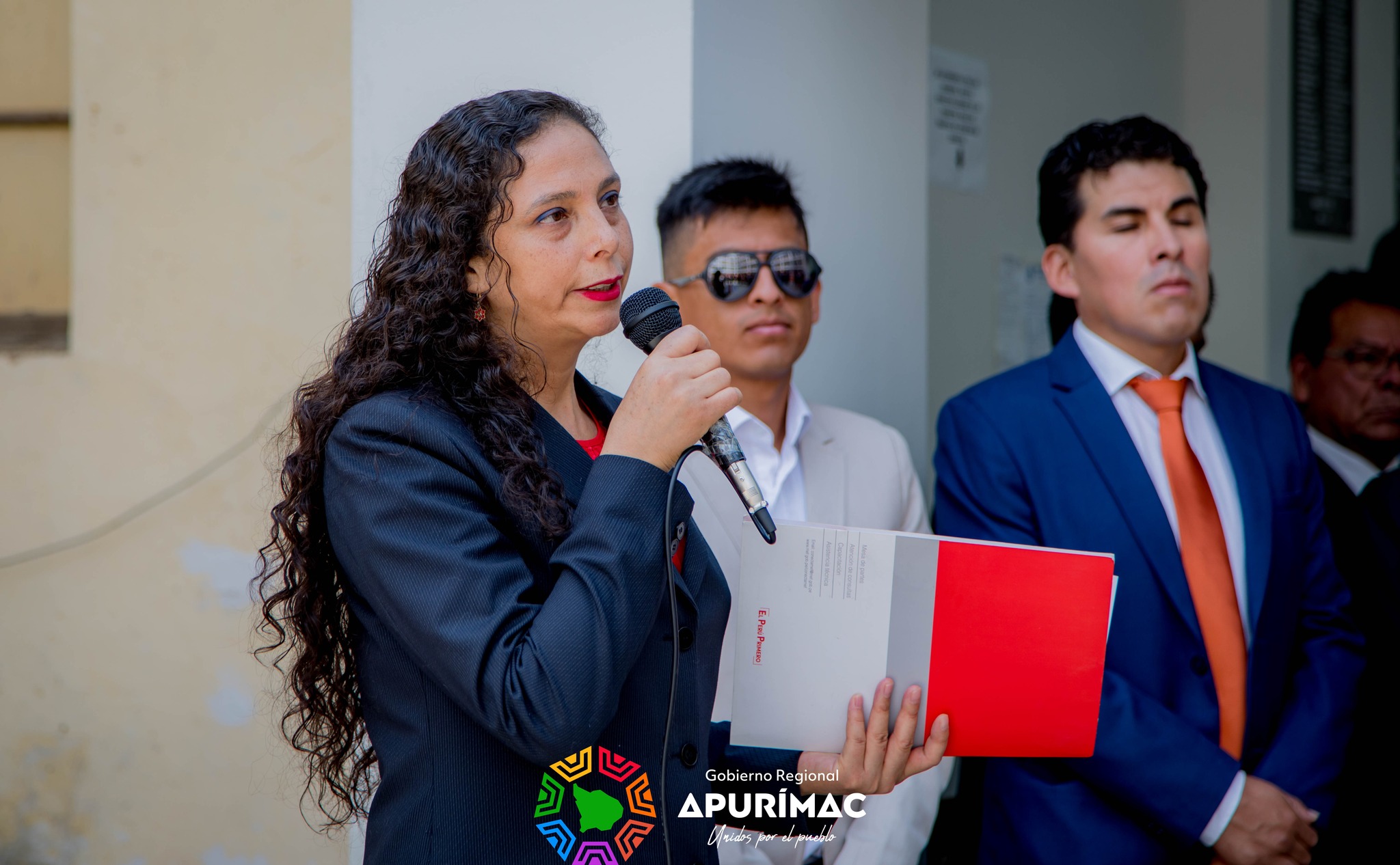 Gobernador Regional Percy Godoy saluda a la dirección regional de transportes y comunicaciones Apurímac en sus 75° aniversario