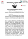 Vista preliminar de documento Resolución Jefatural N° 0174-2023-INIA