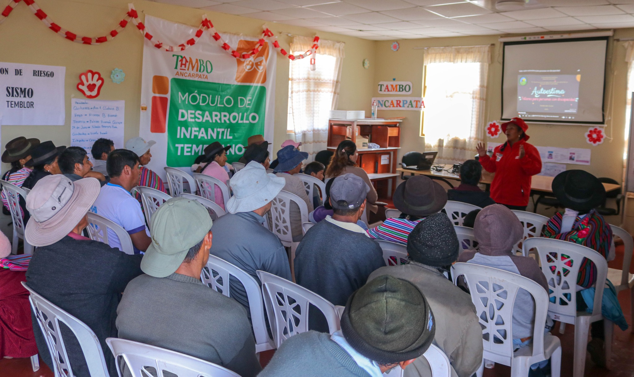 Reunión de coordinación personas con discapacidad Huamanguilla