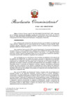 Vista preliminar de documento RVM N° 047-2023-MINCETUR/VMT - SANTAFE - Cajamarca