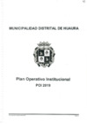 Vista preliminar de documento 1. PLAN OPERATIVO INSTITUCIONAL - POI 2019