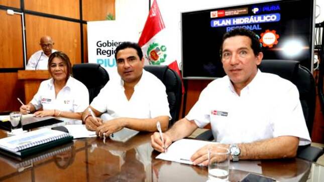 GORE y Midagri inician gestiones hacia la elaboración del Plan Hidráulico de la Región Piura