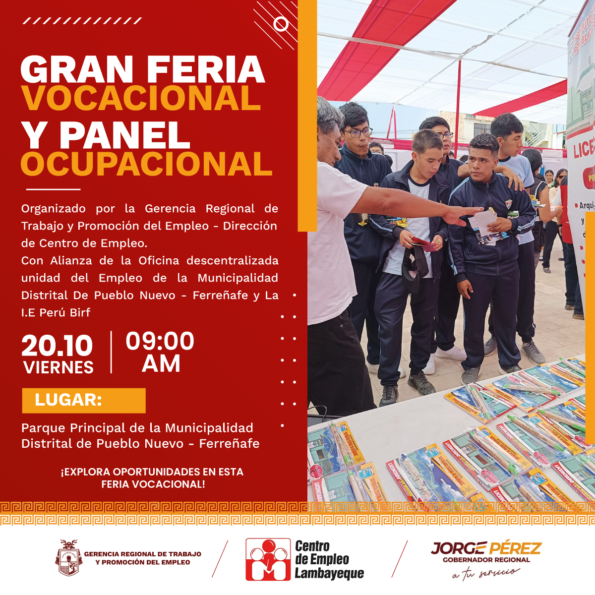 afiche del evento