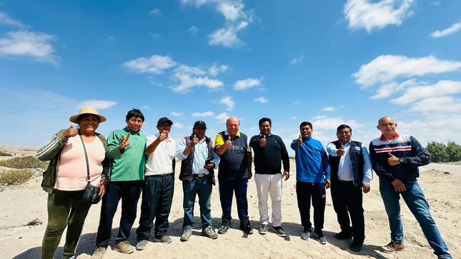 Gobernador anuncia proyectos en beneficio de La Yarada Los Palos 
