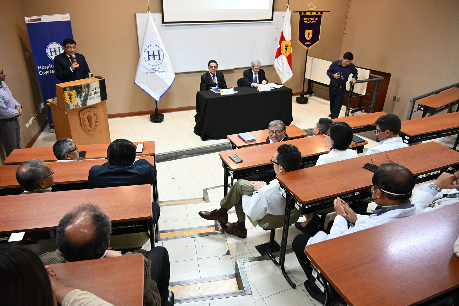 Ceremonia en auditorio