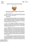 Vista preliminar de documento Resolución de Gerencia General N° 0062-2023-INIA-GG