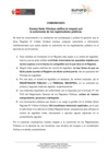 Vista preliminar de documento Comunicado Sunarp Sede Chiclayo ratifica el respeto por la autonomía de los registradores públicos