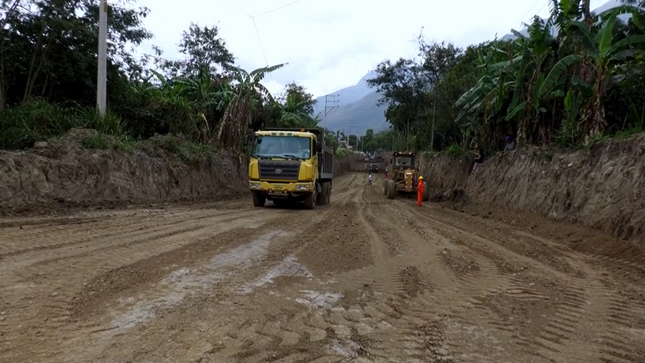 Importante inversión para la carretera Maranura - Mandor - Pavayoc