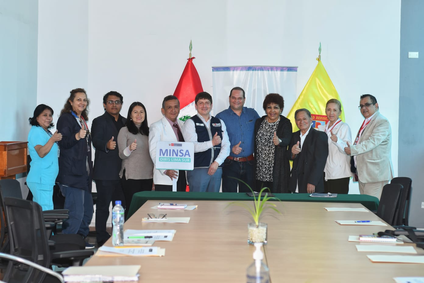 Gobierno local y gobierno central juntos por la salud