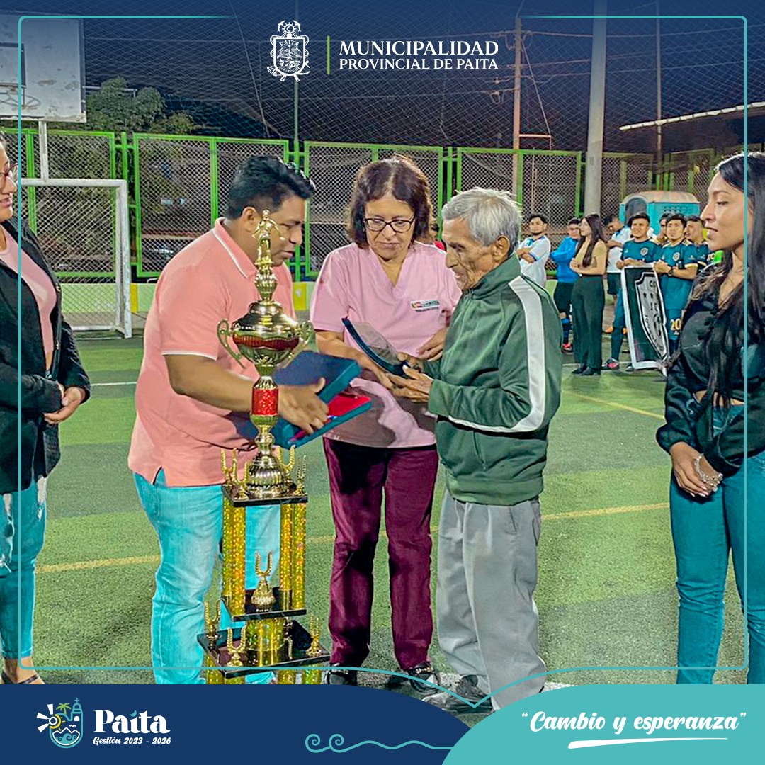 Municipalidad de Paita impulsando el deporte