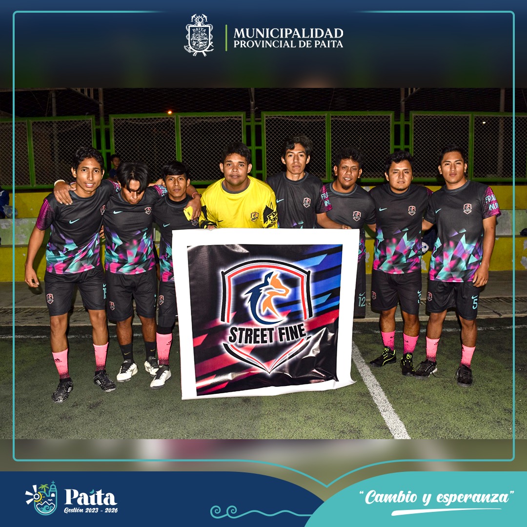 Municipalidad de Paita impulsando el deporte