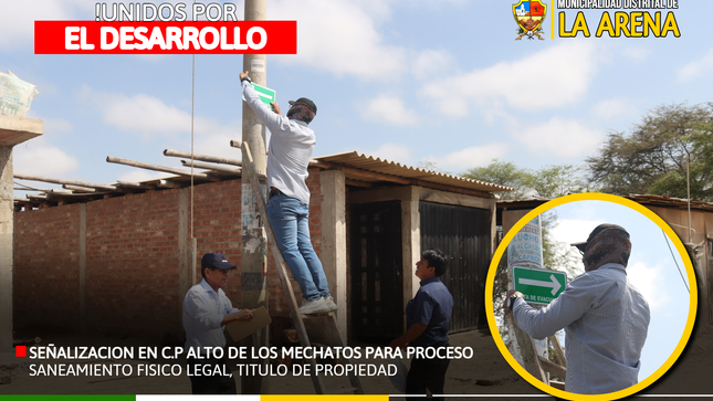 Señalización Alto Los Mechato