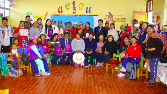 DEMUNA desarrolló el taller de prevención con Escuela de padres en la I.E.I 284 Carlos Dreyer