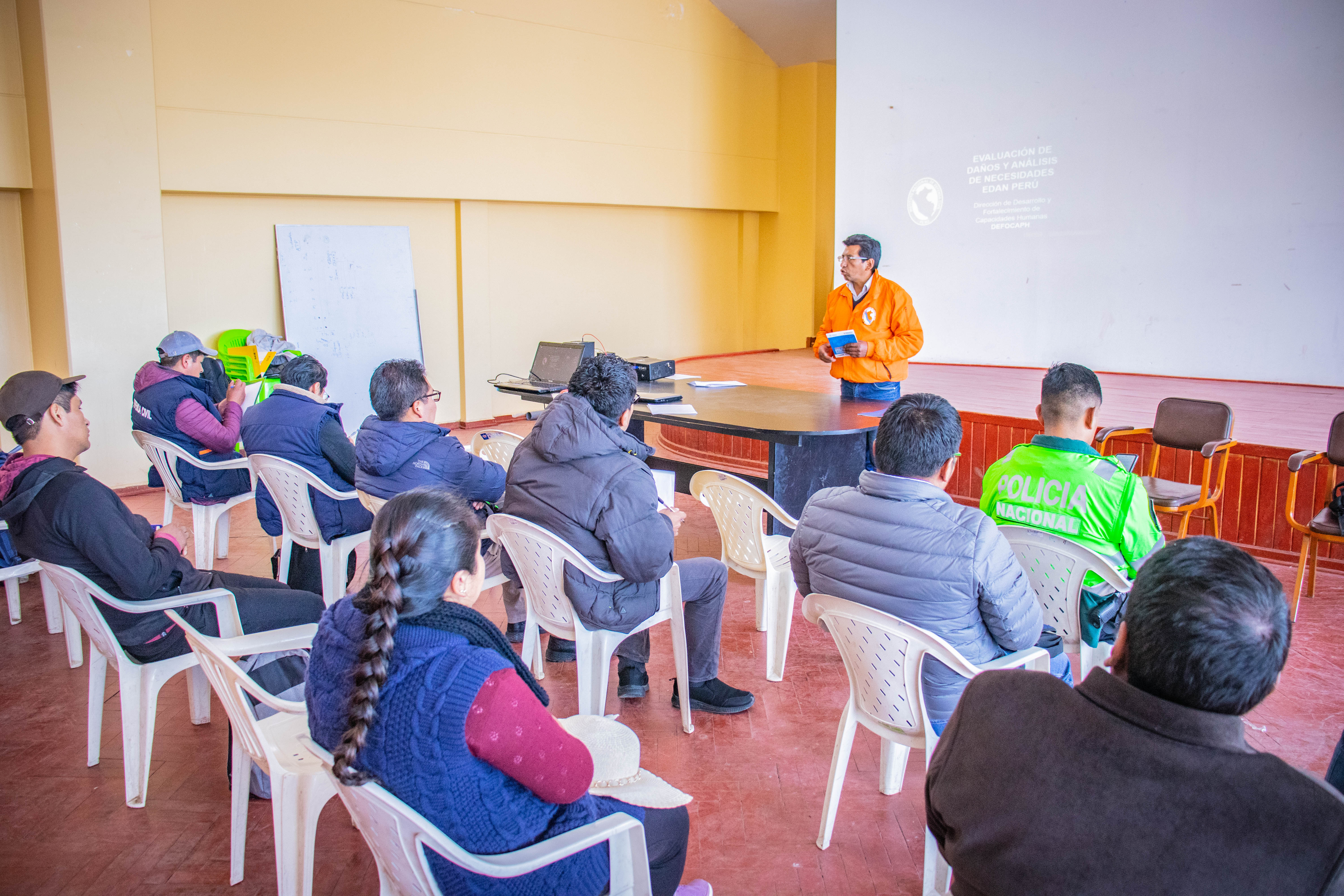 Curso taller sobre “Evaluación de Daños y Análisis de Necesidades - EDAN Perú”