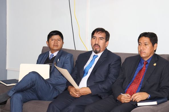 ALCALDE DE ANDRÉS AVELINO CÁCERES DORREGARAY, ING. EDWIN GAVILÁN LÓPEZ, SOSTUVO REUNIÓN PARA LA CONSTITUCIÓN DE LA MANCOMUNIDAD DE MUNICIPALIDADES DE HUAMANGA