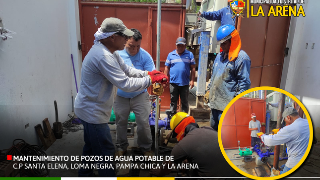 Limpieza de pozos La Arena