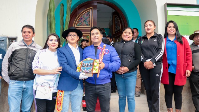 Recepción del capitán del Mozo Danza 2023.