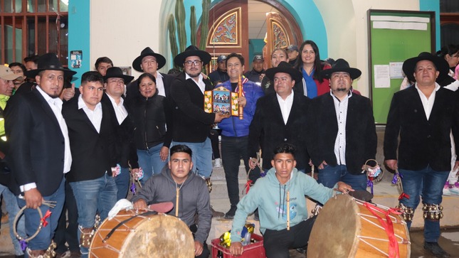 Recepción del capitán del Mozo Danza 2023.