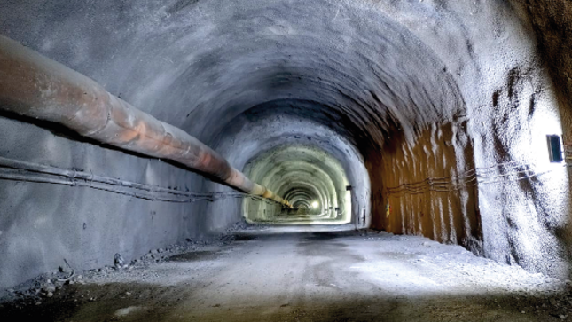 Avanza construcción del túnel Huactahuaru