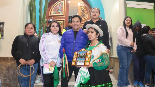 Recepción de la capitana de las Pallas 2023.