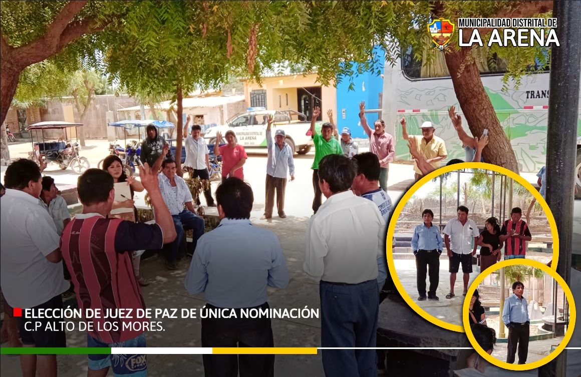 Elección de Juez de Paz de Única Nominación Alto de Los More