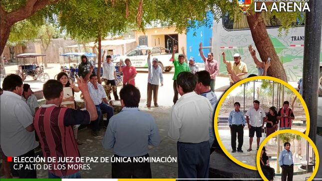 Elección de Juez de Paz de Única Nominación Alto de Los More