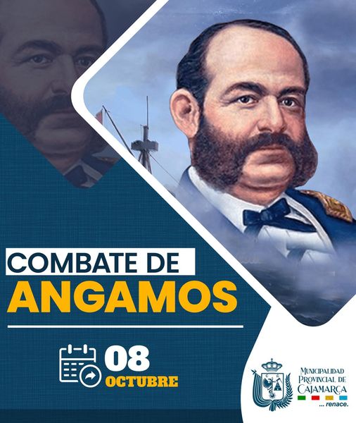 Hoy conmemoramos el 144.º aniversario del combate de Angamos, fecha en la que rendimos homenaje a nuestro gran héroe Miguel Grau Seminario y a la valiente tripulación del monitor Huáscar.