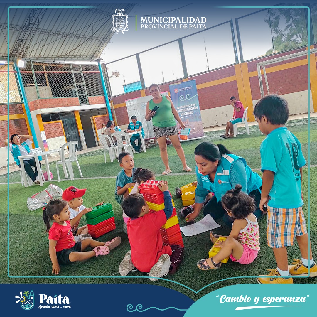 Municipalidad Provincial de Paita presente en el distrito de Tamarindo