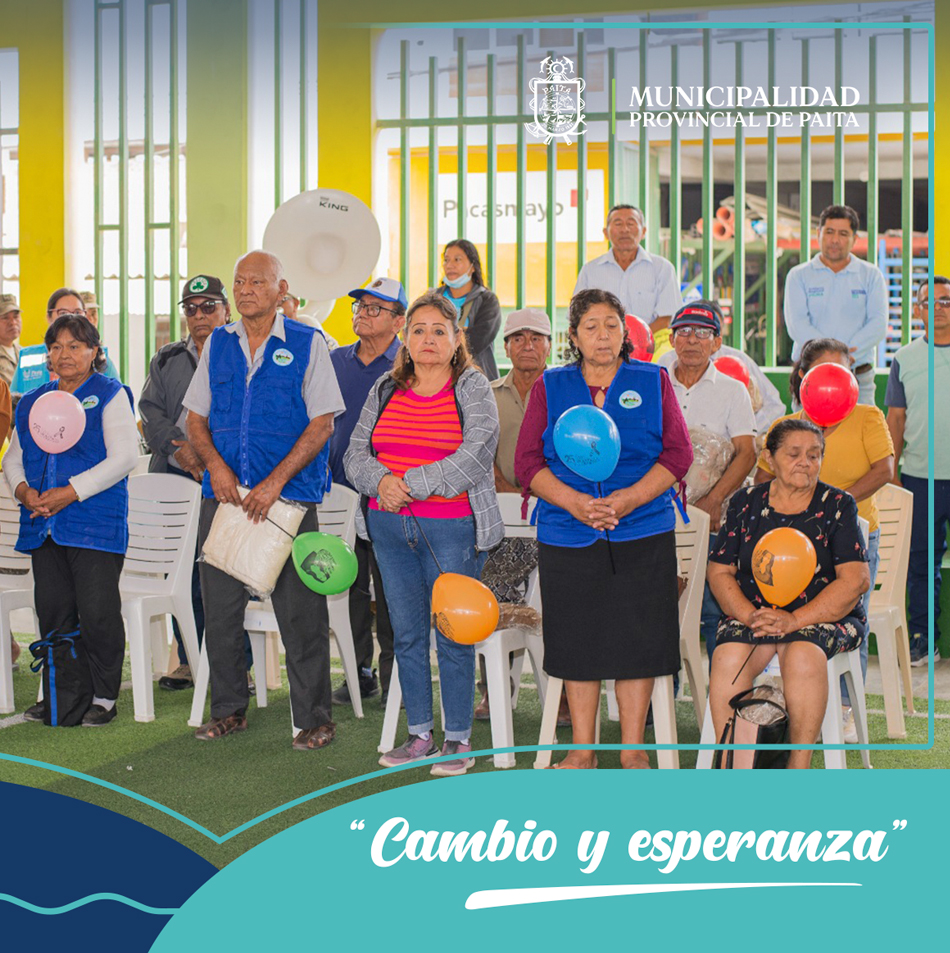 Municipalidad de Paita realizó campaña cívica por la semana del adulto mayor