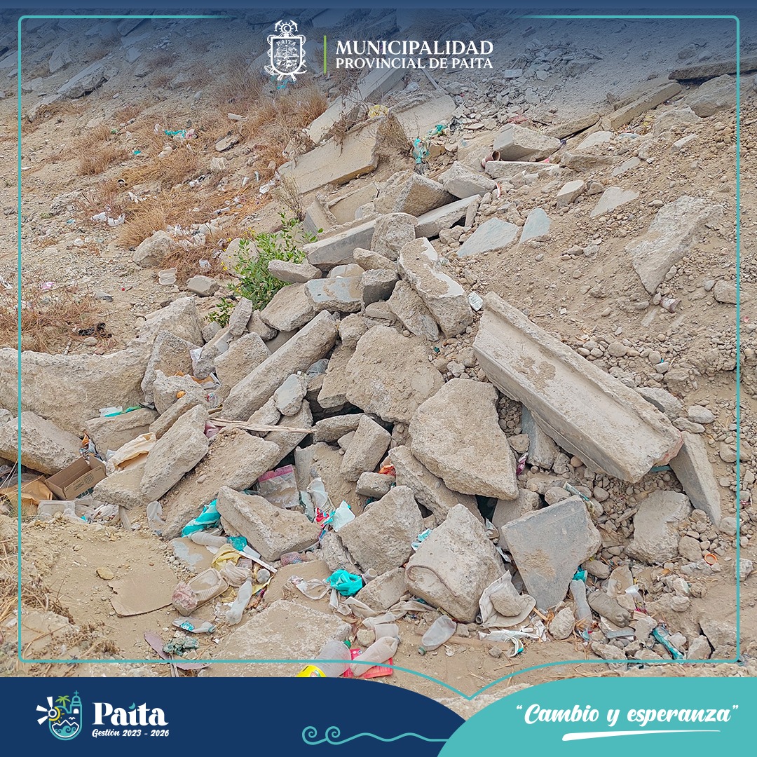 Municipalidad de Paita trabajó en la habilitación de un pequeño campo deportivo para niños en el A.H Keiko Sofía