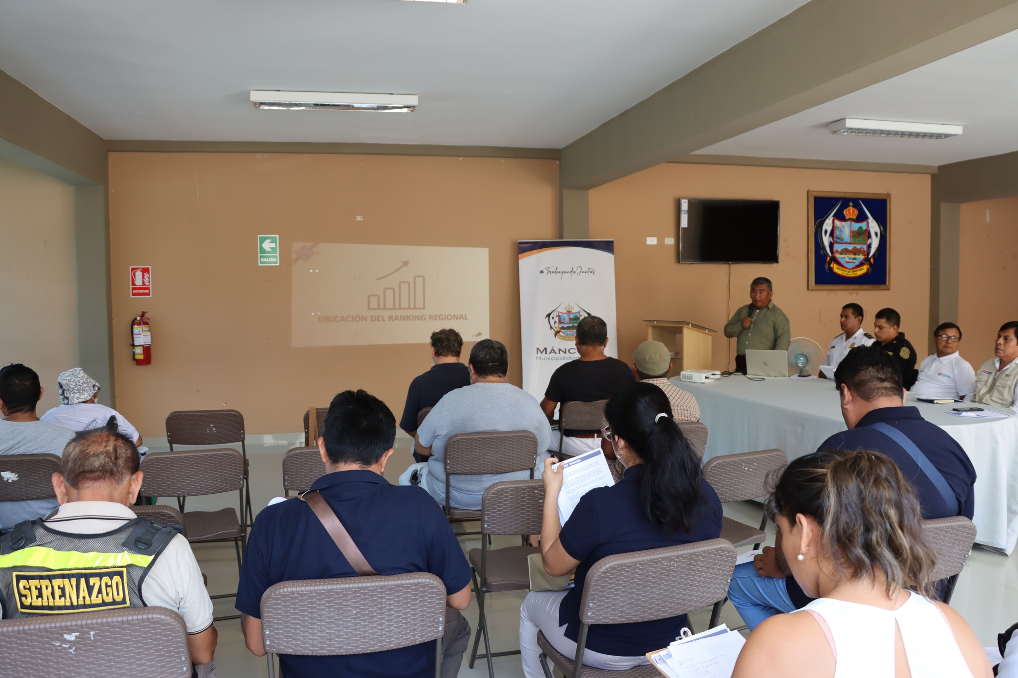 INTEGRANTES👮 DEL CODISEC MÁNCORA REALIZA SESIÓN 👨🏫EXTRAORDINARIA PARA DAR A CONOCER EL DIAGNÒSTICO DEL PLAN DE ACCIÓN DEL AÑO 2024.