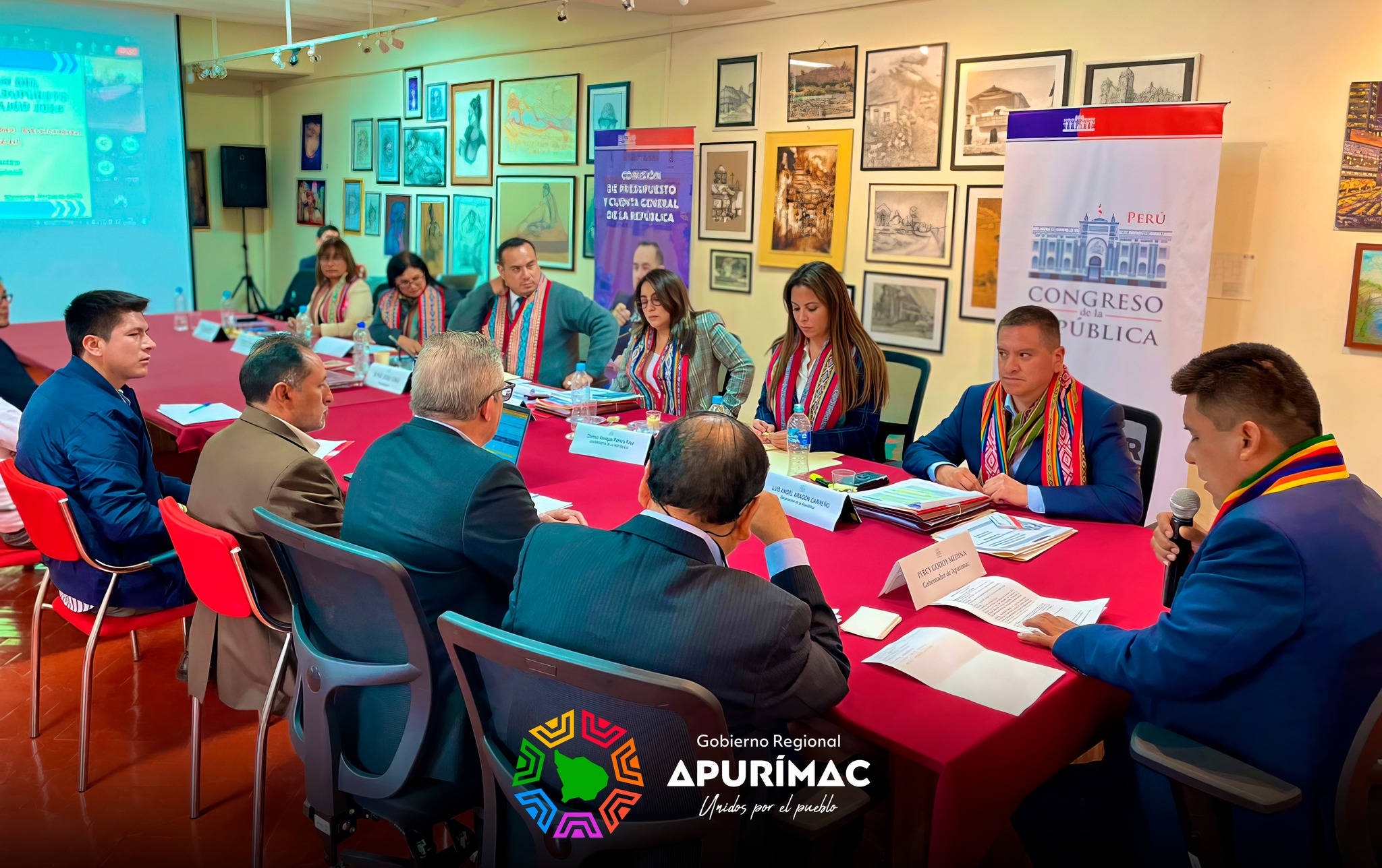 Gobernador Regional Percy Godoy sustentó el incremento de presupuesto para el año 2024 ante comisión del congreso de la república.