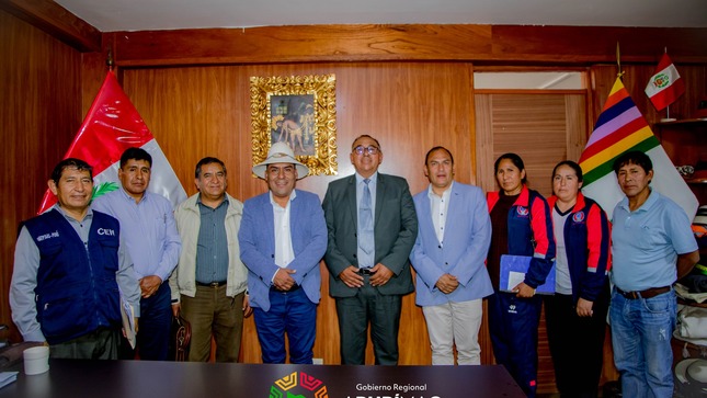 Gobernador Regional Percy Godoy, se reunió con autoridades ediles de la provincia de Grau a fin de brindar soluciones para corredor vial