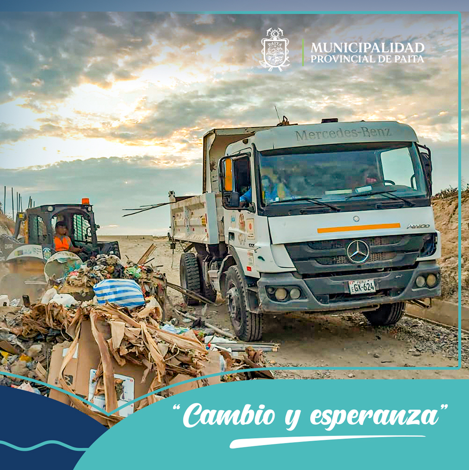 Municipalidad de Paita continúa con la erradicación de puntos críticos en la localidad