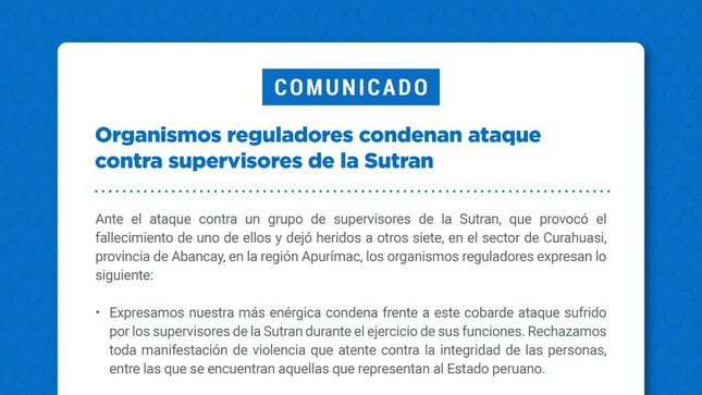 Comunicado