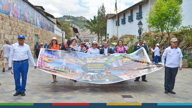 Visita Cajamarca y participa de todas las actividades del 9 al 15 de octubre 🎊
💪La Municipalidad Provincial de Cajamarca como vocal del comité de gestión del destino Cajamarca, a través de la gerencia de Turismo y Cultura, junto a entidades como el Gobierno Regional de Cajamarca, la DIRCETUR y demás involucrados en el desarrollo turístico de la región, salieron a las calles a anunciar 📢 el inicio de actividades que invitan al turista a elegir a Cajamarca como destino primordial en sus planes de viaje ✈️