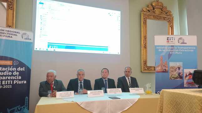 Presidente EITI PIURA presentó el V Estudio de Transparencia Regional 2019-2021