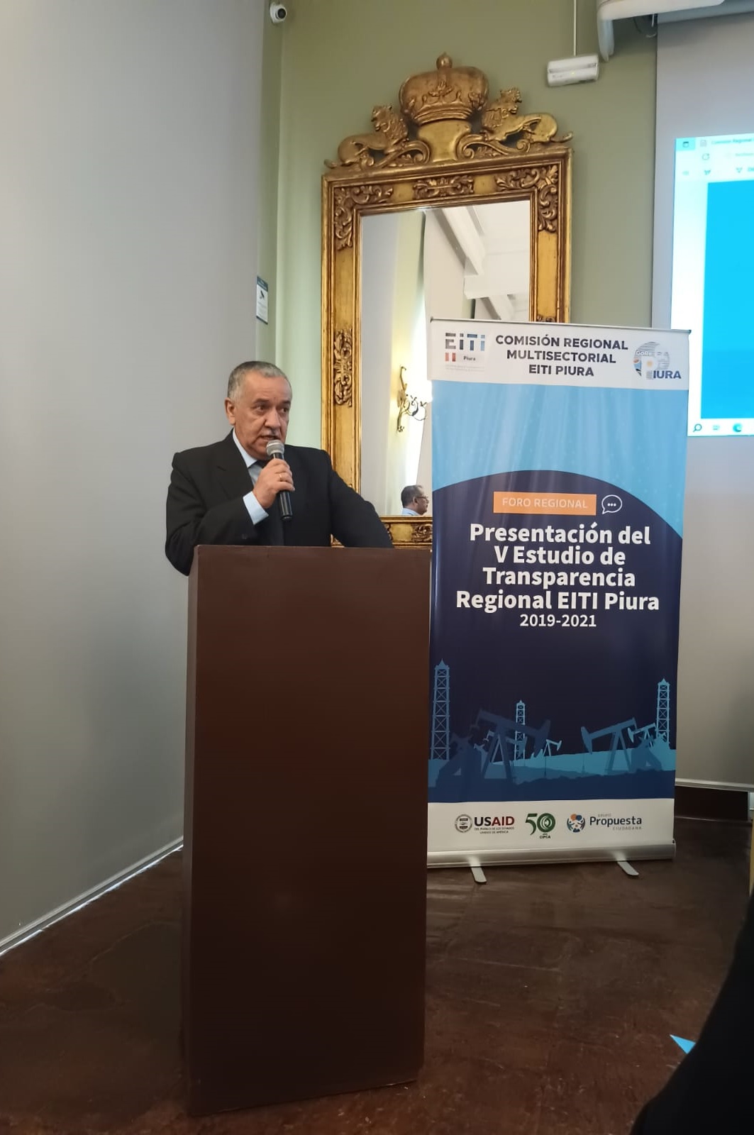 Presidente EITI PIURA presentó el V Estudio de Transparencia Regional 2019-2021