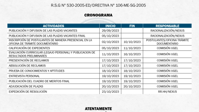 Comunicado