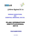 Vista preliminar de documento Reporte de Seguimiento Mensual del Plan Operativo Institucional