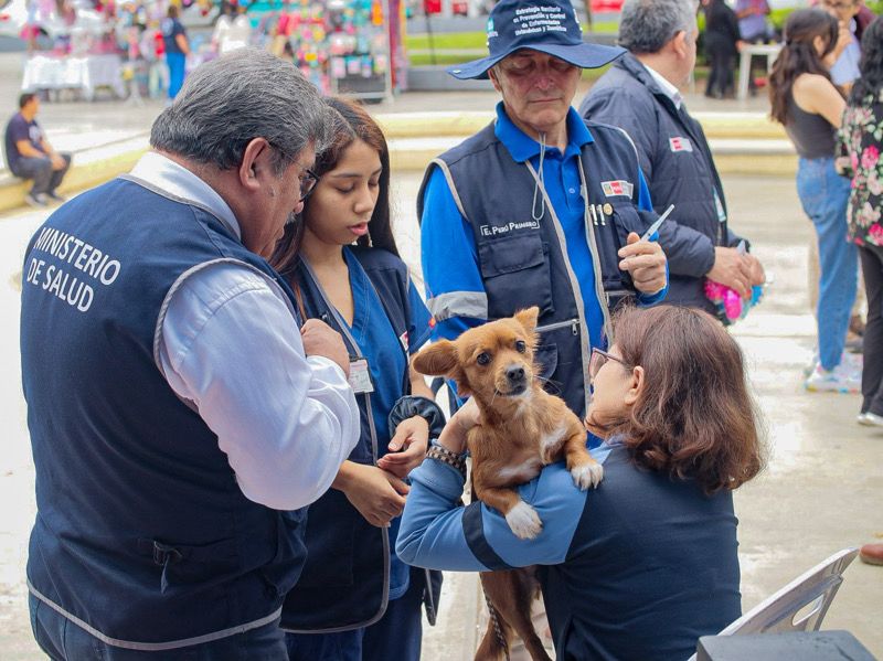 Foto 4 de Van Can: Lanzamiento de campaña de vacunación antirrábica canina se desarrolló en San Miguel 