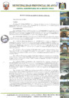 Vista preliminar de documento Resolucion de Alcaldia N°030-2015-MPA