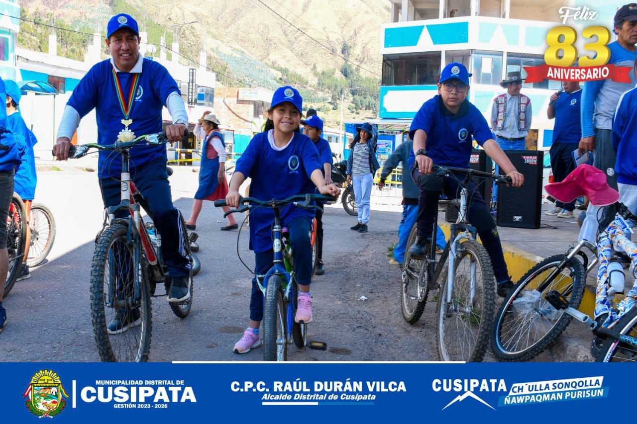 𝗚𝗥𝗔𝗡 𝗕𝗜𝗖𝗜𝗖𝗟𝗘𝗧𝗘𝗔𝗗𝗔 𝗖𝗢𝗡 𝗟𝗔𝗦 𝗙𝗔𝗠𝗜𝗟𝗜𝗔𝗦 𝗗𝗘 𝗖𝗨𝗦𝗜𝗣𝗔𝗧𝗔