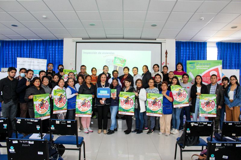 Foto 1 de Agentes entomológicos de la DIRIS Lima Centro intensifican sus conocimientos en la lucha contra el Dengue