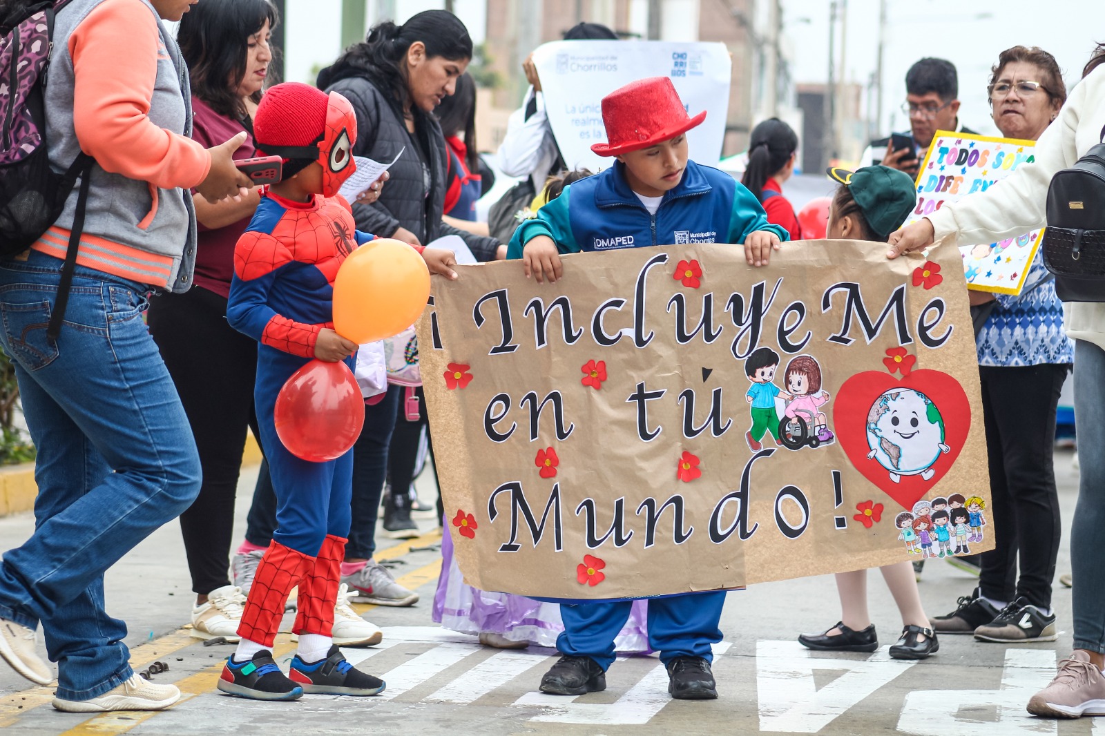 Integrantes de OMAPED dijeron presentes en Chorrillos