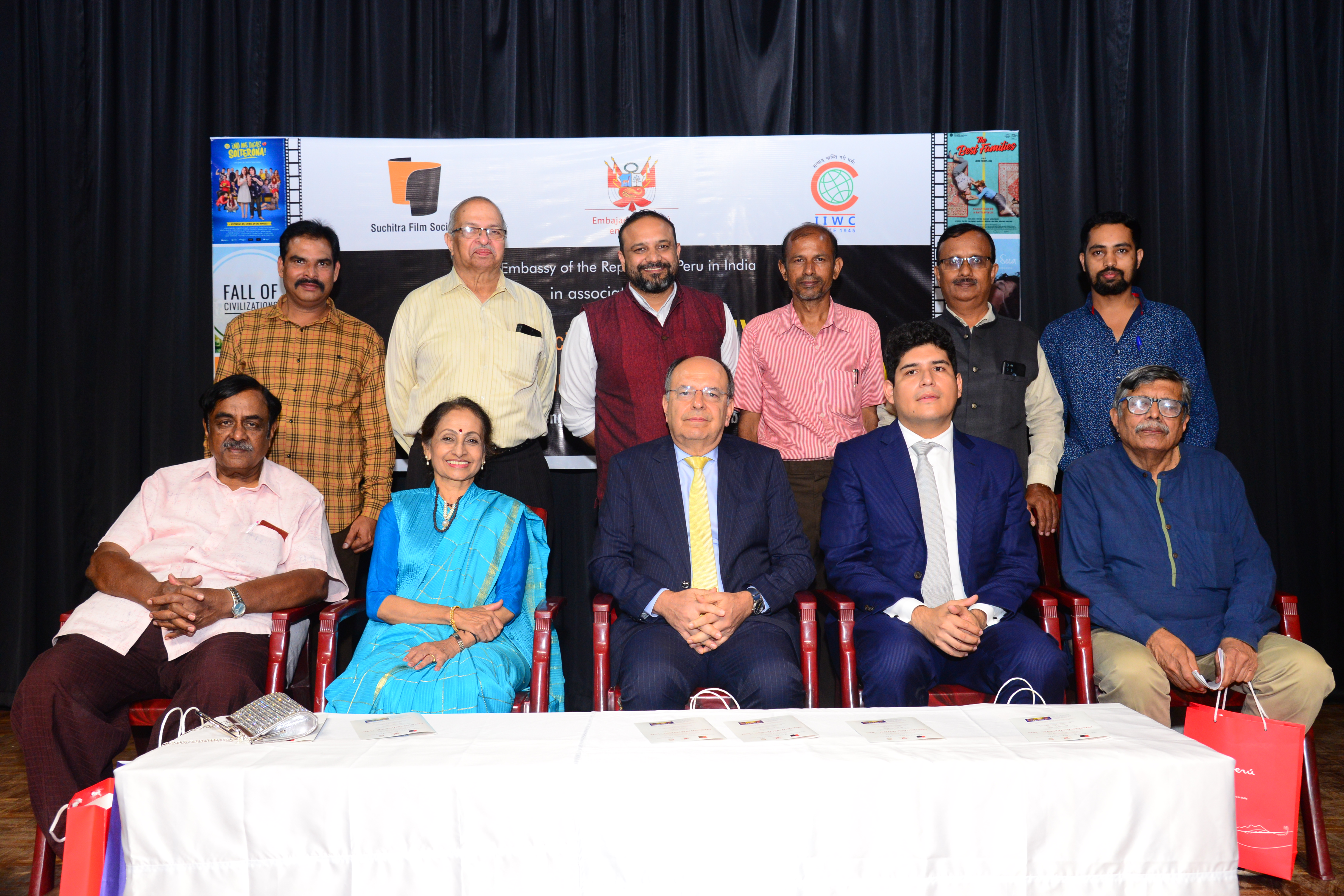 Embajada del Perú en India inauguró festival de cine peruano